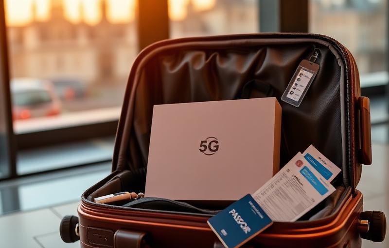 Peut-on emporter sa box 5G à l'étranger ?