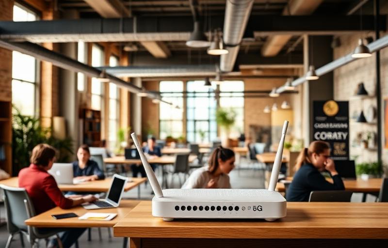 Espace de coworking : la box 5G comme solution internet