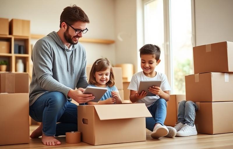 Déménagement avec enfants : pourquoi internet est la priorité n°1