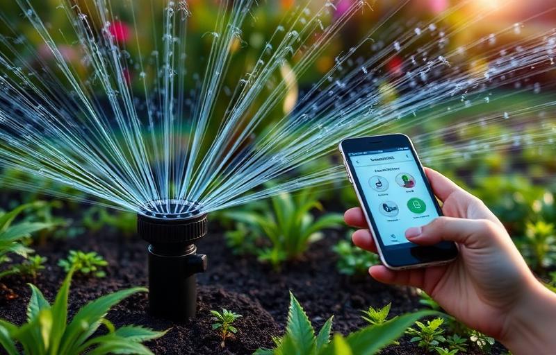Jardin connecté : arrosage automatique et capteurs intelligents