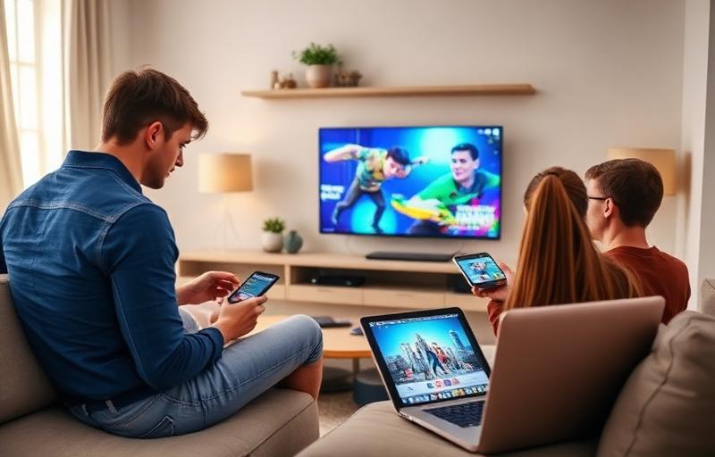 Famille multi-écrans : la box 5G a-t-elle assez de débit pour tout le monde ?