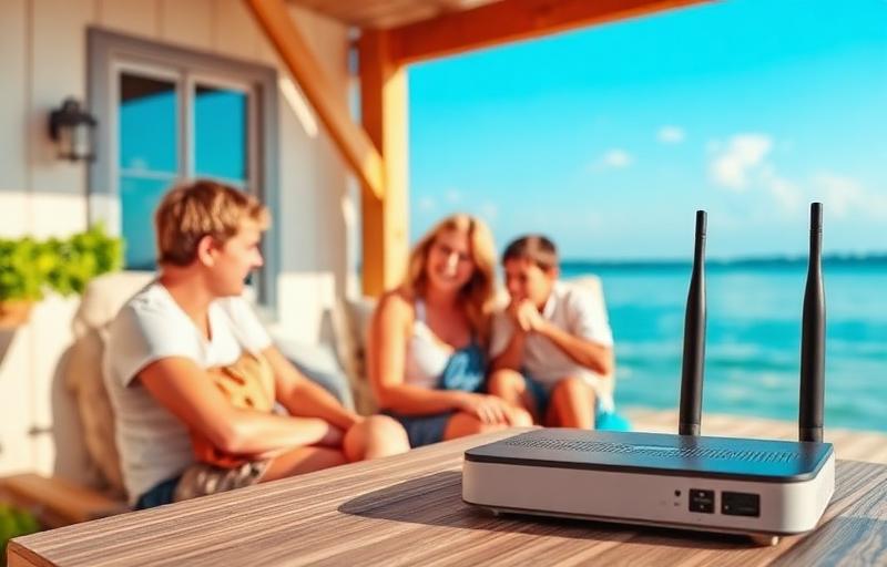 Vacances en famille : comment avoir du bon wifi dans ta location