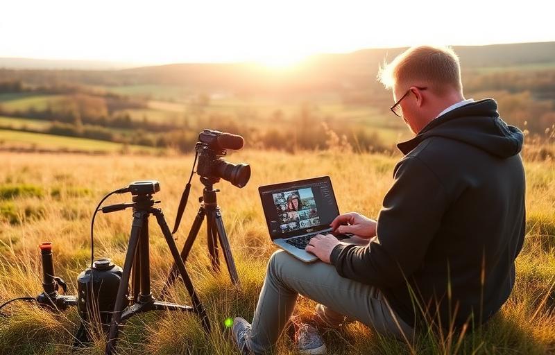 Photographe : envoyer des fichiers lourds depuis le terrain