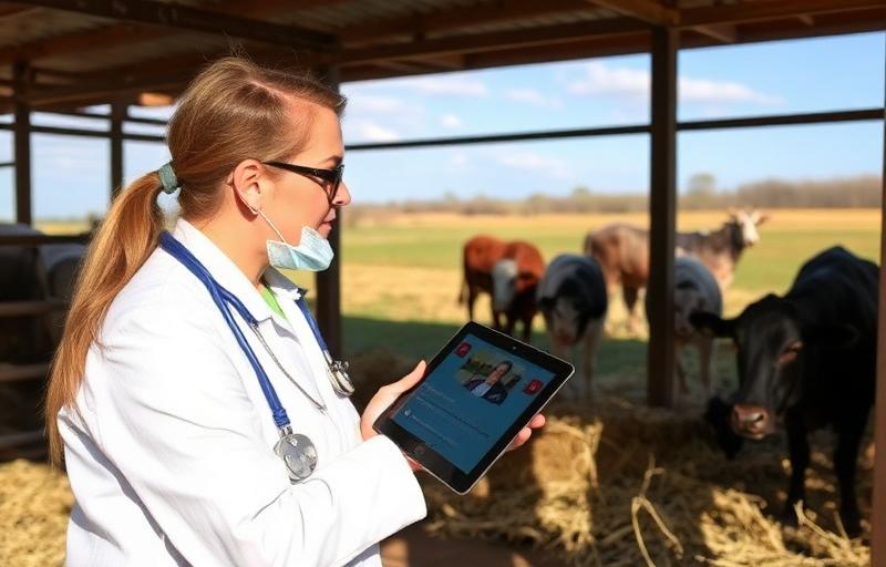 Vétérinaire en ligne : téléconsultation pour vos animaux en zone rurale