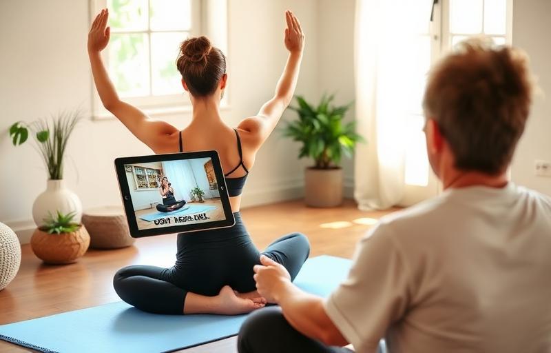 Yoga et méditation en streaming : créer votre espace zen connecté