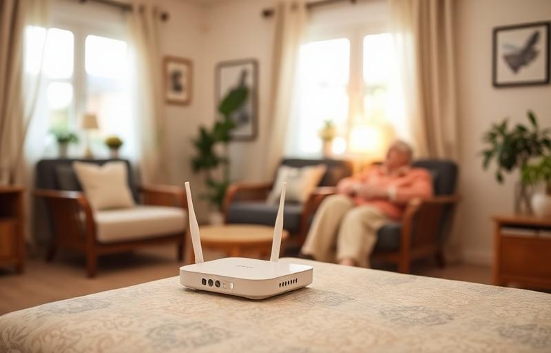 Maison de retraite : avoir son propre wifi avec une box 5G