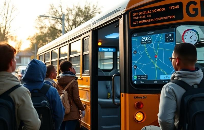 Transport scolaire : wifi à bord des bus, sécurité connectée et suivi GPS
