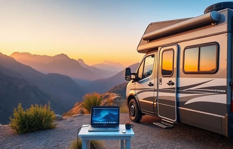 Internet en van et camping-car : la box 5G, ta compagne de route