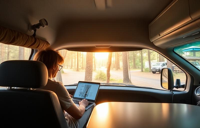 Camping-car : restez connecté sur la route avec la box 5G
