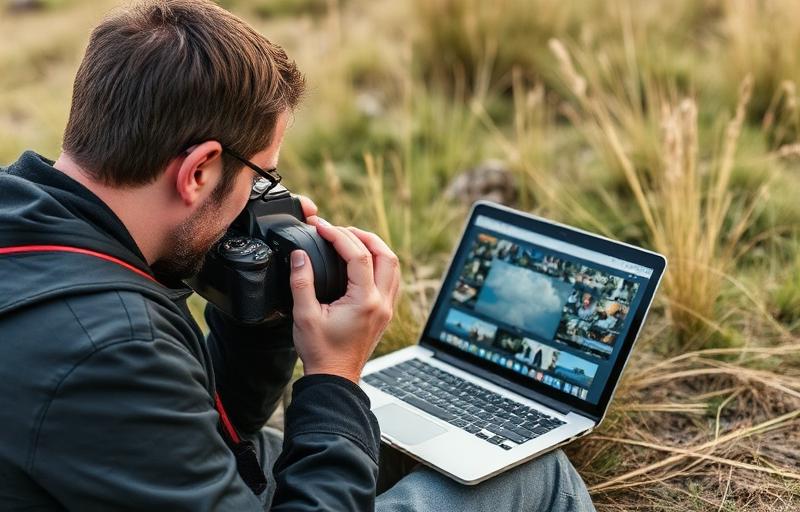 Photographe de terrain : envoyez vos photos instantanément en 5G